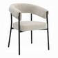 Jirina 7 Pc Travertine Dining Set DN03675