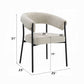 Jirina 7 Pc Travertine Dining Set DN03675