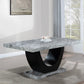 9056 Marble Top Dining Set 5-7 pc
