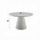 Kacey 5 Pc Round Dining Set Acme Furniture