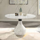 Koen 5 Pc Marble Top Dining Set DN04055