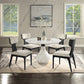Koen 5 Pc Marble Top Dining Set DN04055