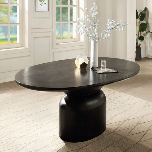 Marioly 5 Pc Ash Black Dining Set