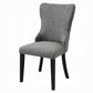 Koen 5 Pc Dining Set - Gray Boucle Chair