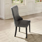 Koen 5 Pc Dining Set - Gray Boucle Chair