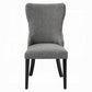 Koen 5 Pc Dining Set - Gray Boucle Chair
