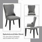 Koen 5 Pc Dining Set - Gray Boucle Chair