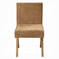 Zoey Oak Finish Dining Set DN04075