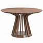 Seda 5 Pc Walnut Dining Collection - 2 Chair Choices