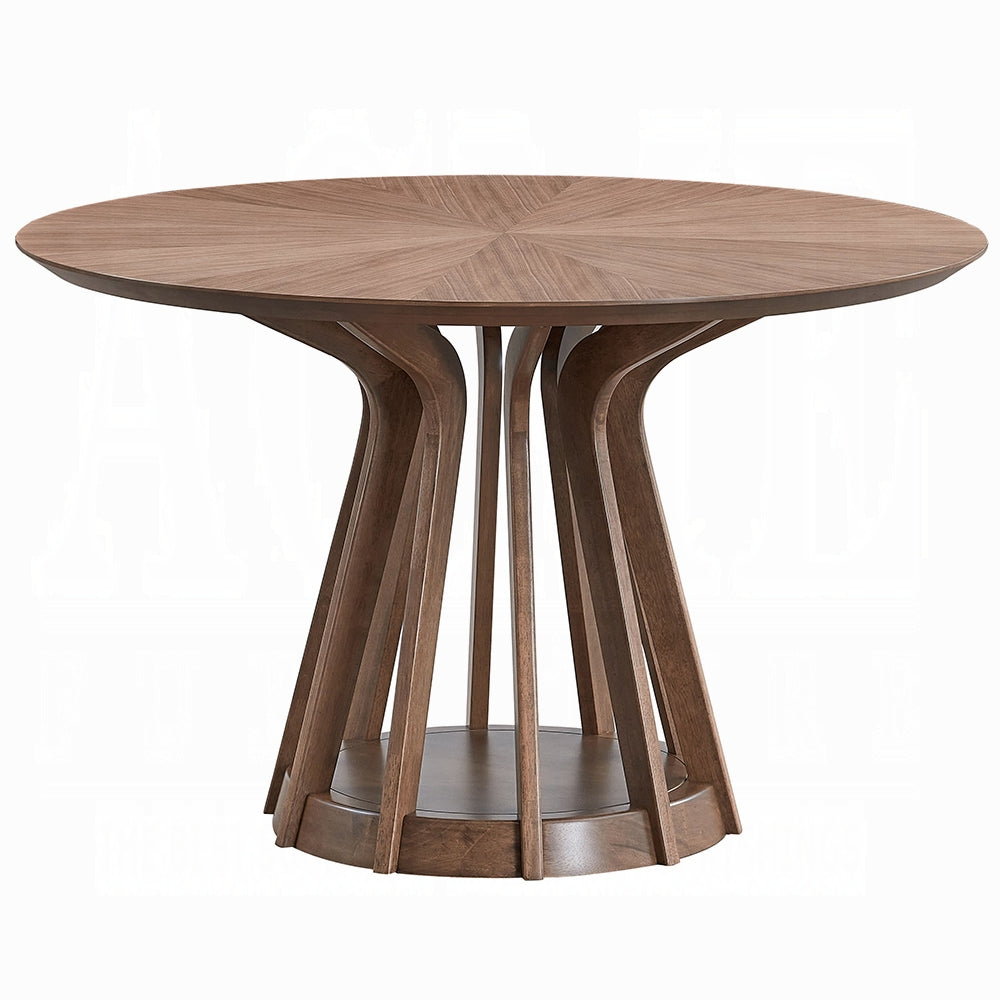 Seda 5 Pc Walnut Dining Collection - 2 Chair Choices