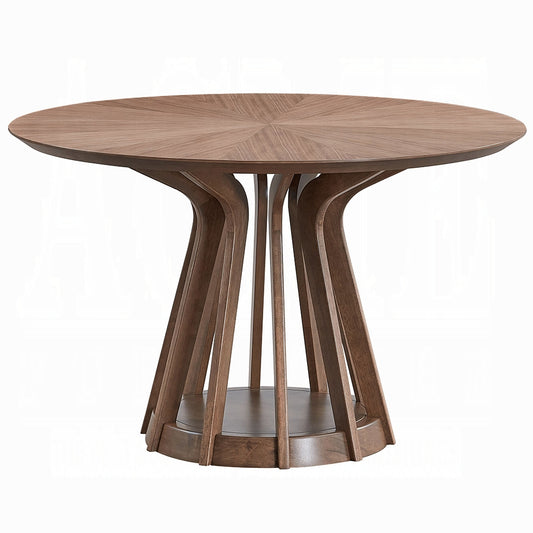 Seda 5 Pc Walnut Dining Collection - 2 Chair Choices