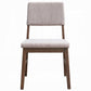 Seda 5 Pc Walnut Finish Dining Set