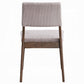 Seda 5 Pc Walnut Finish Dining Set