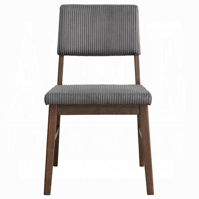 Seda 5 Pc Walnut Dining Collection - 2 Chair Choices