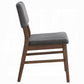 Seda 5 Pc Walnut Dining Collection - 2 Chair Choices