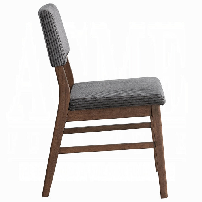 Seda 5 Pc Walnut Dining Collection - 2 Chair Choices