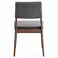 Seda 5 Pc Walnut Dining Collection - 2 Chair Choices