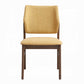Sarha 5 Pc Walnut Dining Set - 2 Chair Choices