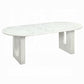 Zayn Natural Marble Top Dining Collection