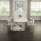 Zayn Natural Marble Top Dining Collection