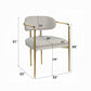 Zayn Natural Marble Top Dining Collection