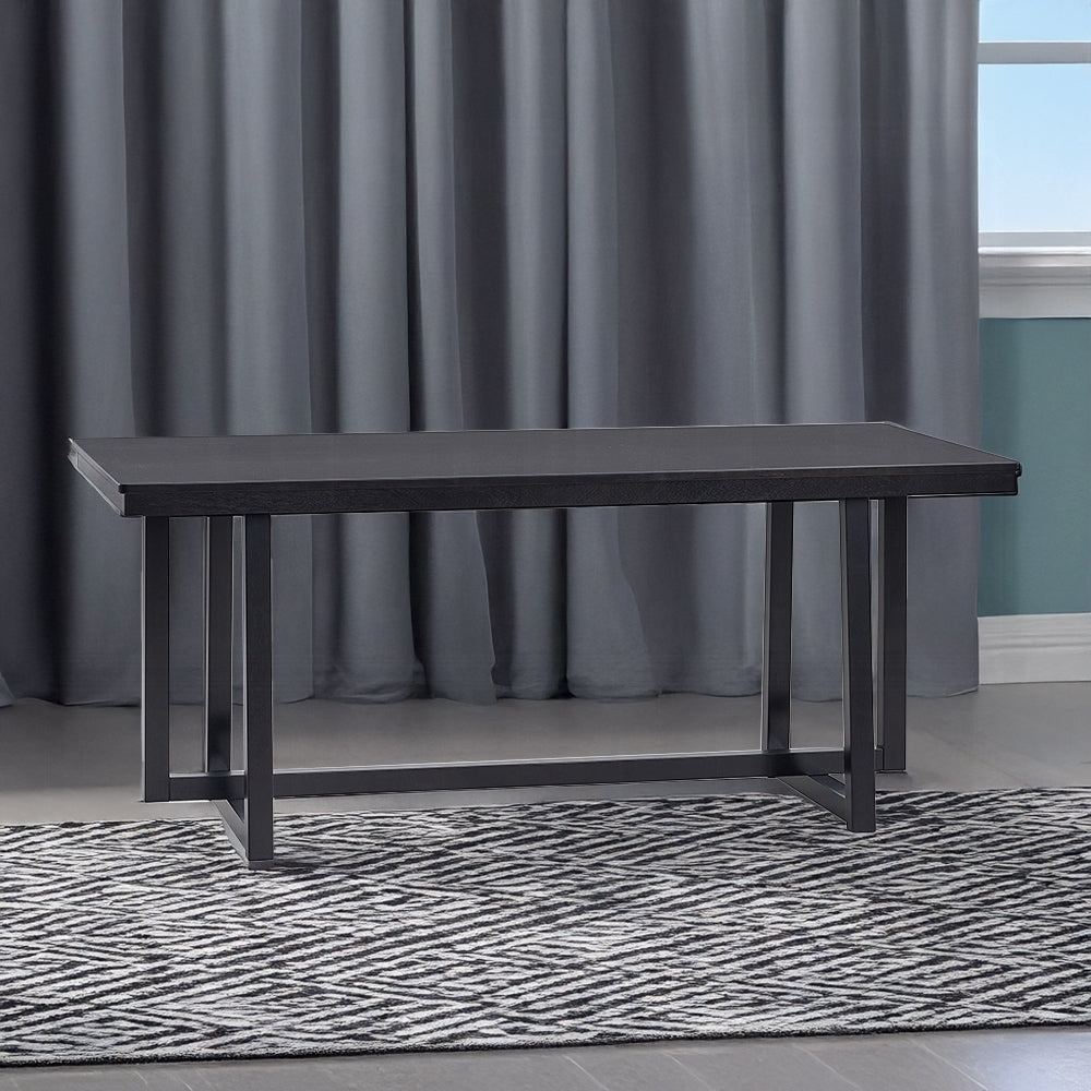 Kini Black Finish 7 Pc Dining Collection