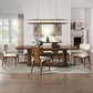 Koen Brown Oak 7 Pc Dining Collection