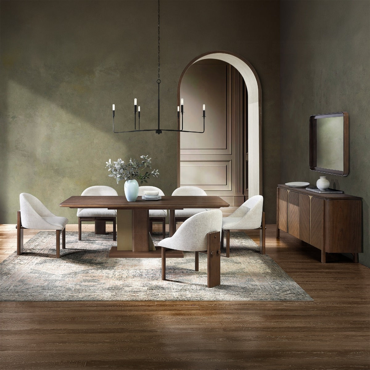 Ouida Modern 7 Pc Dining Collection