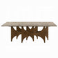 Oleia Engineered Marble 7 Pc Dining Set