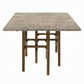 Oleia Engineered Marble 7 Pc Dining Set