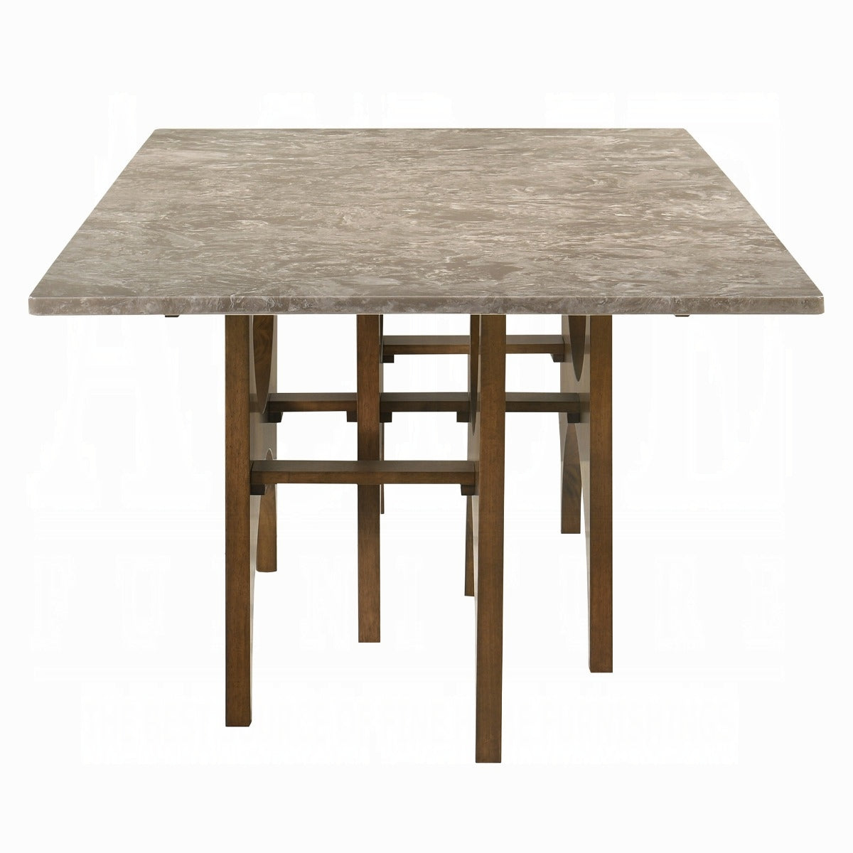 Oleia Engineered Marble 7 Pc Dining Set