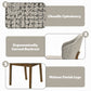 Oleia Engineered Marble 7 Pc Dining Set