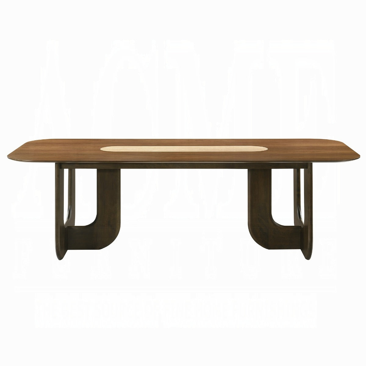 Kyree Rich Walnut 7 Pc Dining Collection