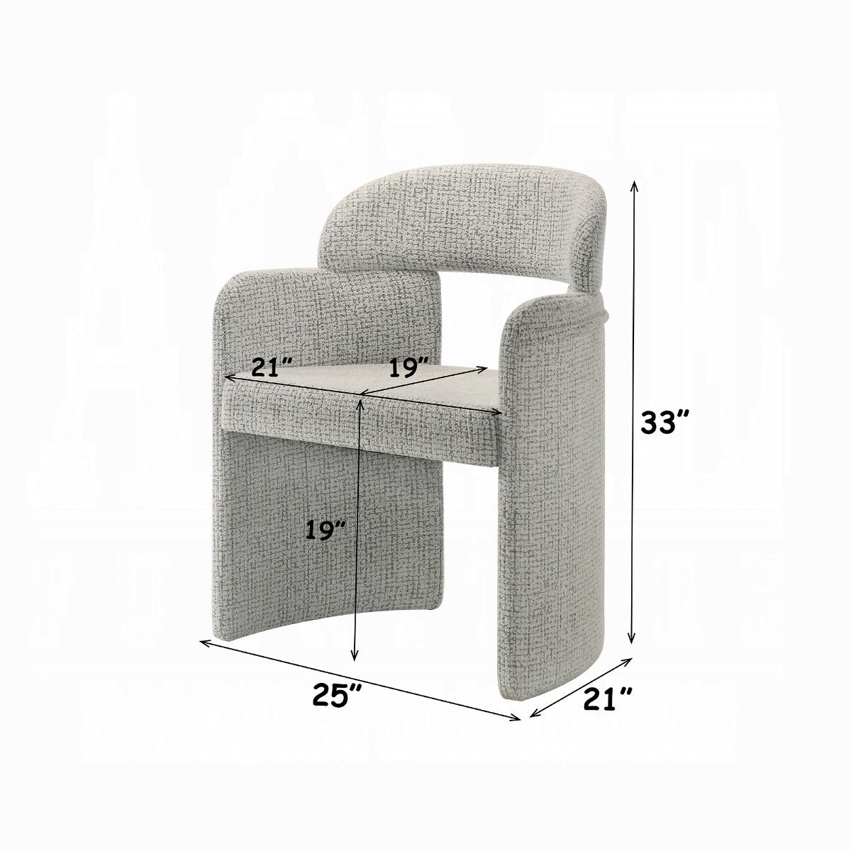 Kyree Rich Walnut 7 Pc Dining Collection