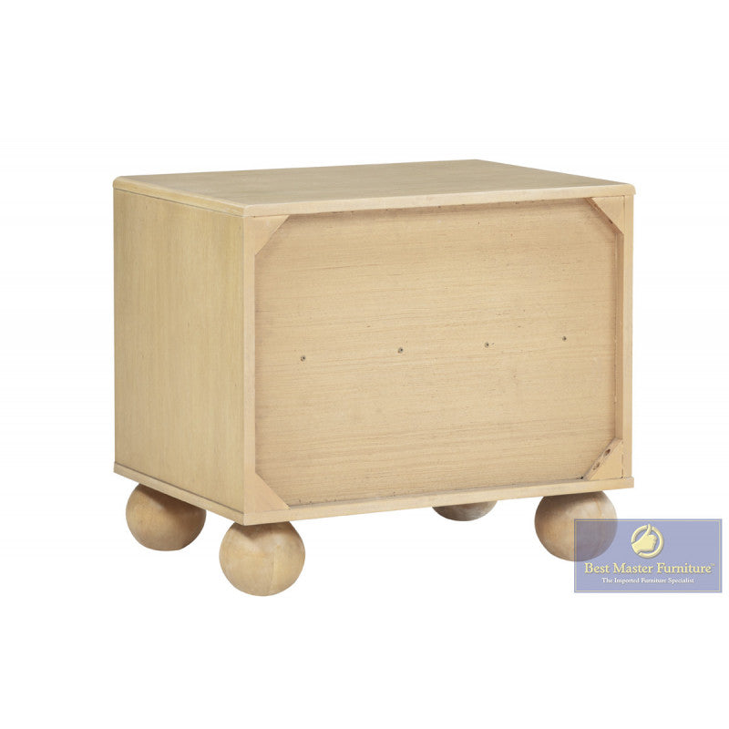 Best Master DP305 Light Oak Bedroom Set