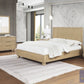 Best Master DP305 King Light Oak Bedroom Set