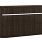 P115 Dark Walnut Finish Bedroom Set