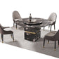 DT-H11 Black Faux Marble Dining Collection