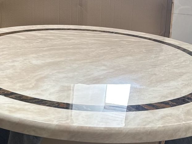 DT-H38 Dining Collection by American Eagle - Marble Top Lazy Susan