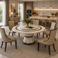 DT-H38 Dining Collection by American Eagle - Marble Top Lazy Susan