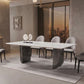 DT-H68 Faux Marble Top Dining Table