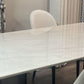 DT-H68 Faux Marble Top Dining Table