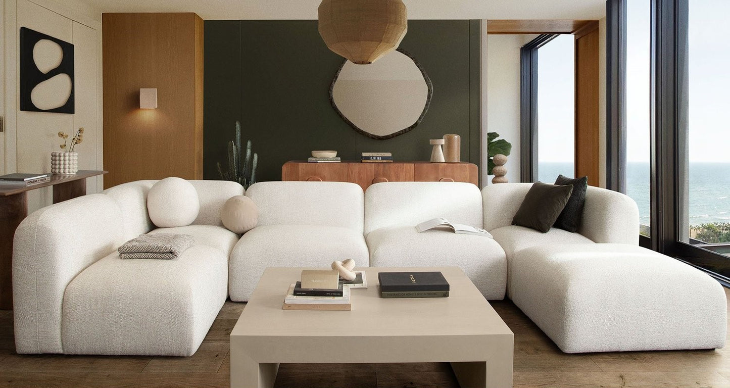 Echo Modern Modular Sectional - 3 Colors