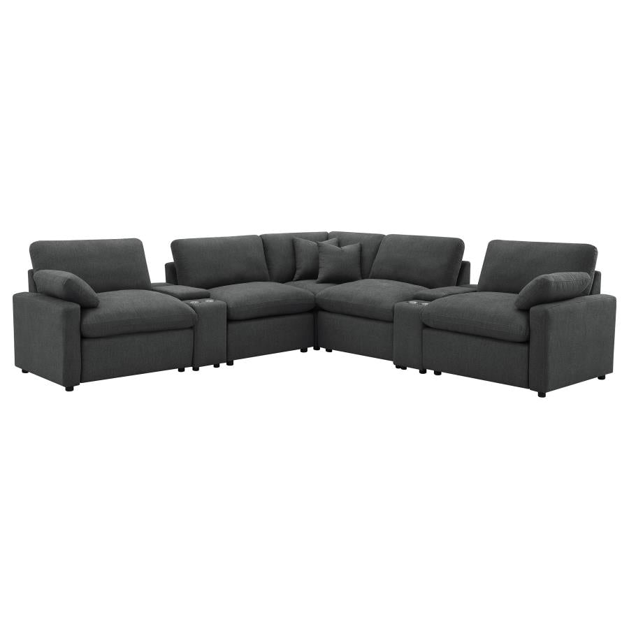 Collins Modular 7 Pc Power Sectional