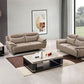 American Eagle EK531 2 Pc Sofa Set - Dark Tan