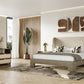 Emilio Modern Beige 4 Pc Bedroom Set