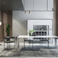 Modrest Fauna Modern White High Gloss Dining Table