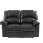 Poundex 2 Pc Motion Sofa Set - Black or Espresso