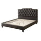 Colección de dormitorio negro Poundex F9133