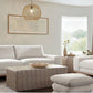 Fallon Barley Fabric Sofa by Diamond Sofa